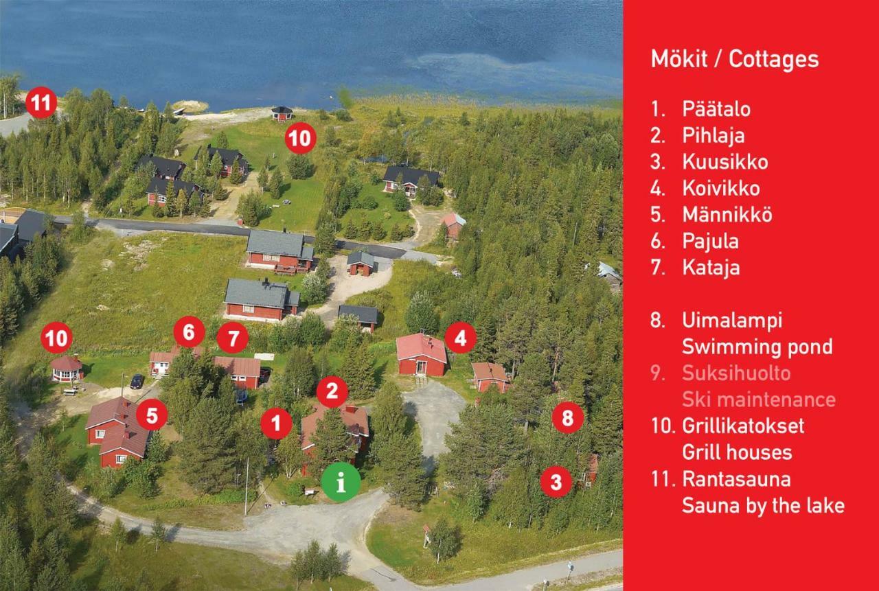 Yllaeksen Yoepuu Vila Äkäslompolo Exterior foto
